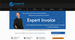 Desktop Screenshot of expert-invoice.com